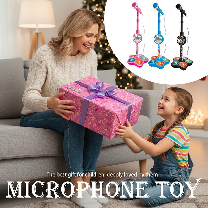Kids Microphone Karaoke - Generic Kids Microphone With Stand Kid