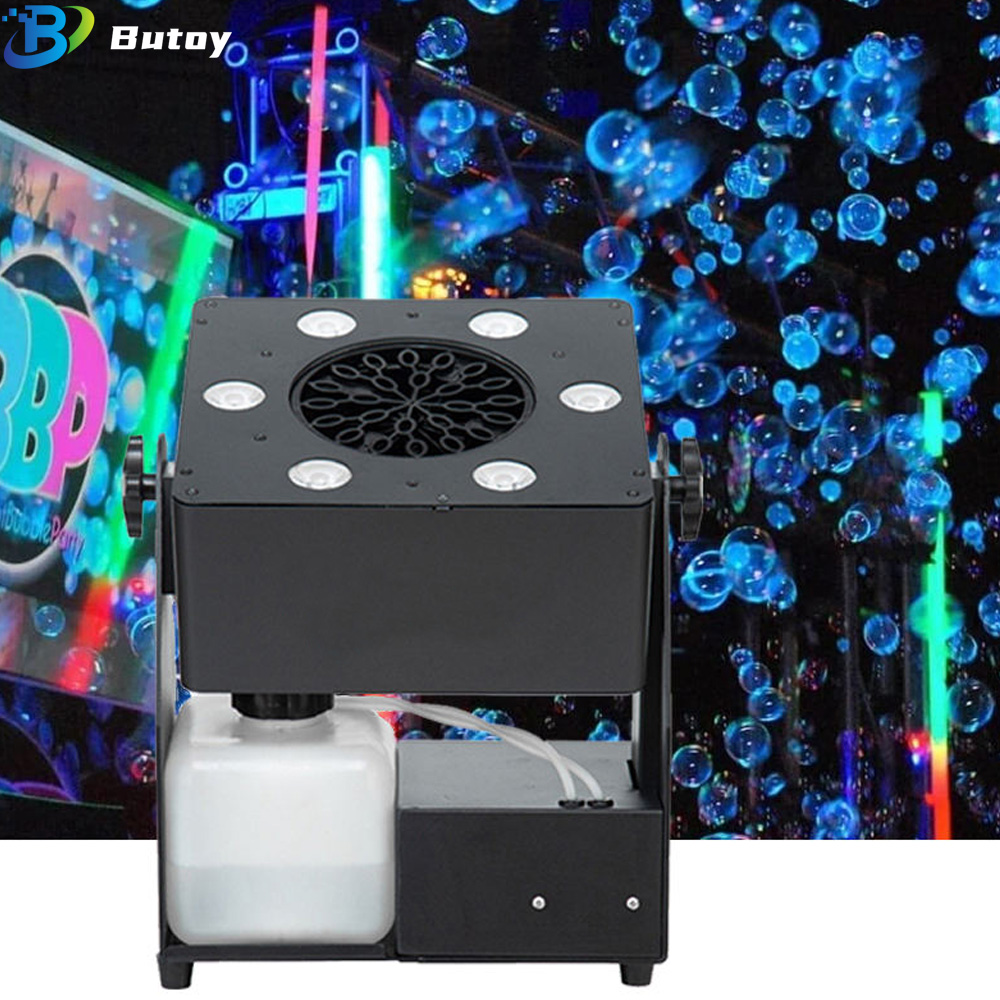 Bubble Machine Outdoor - LED RGBW 4IN1 Bubble Machine Stage