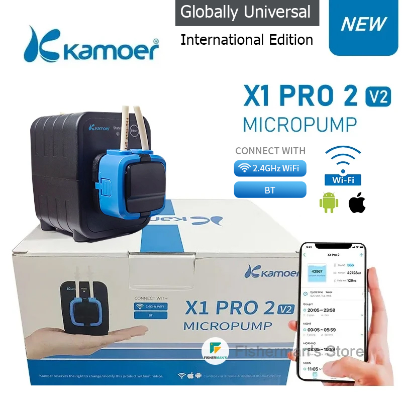 Kamoer X1 PRO 2 V2 WiFi Blueto - đánh giá và giá Bubble Machine Outdoor