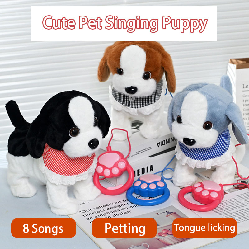 Pull String Electric Puppy Sof - đánh giá và giá Kids Toys Dog