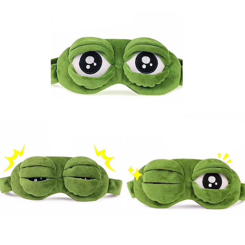 Frog Shaped Eye Mask Party Gam - đánh giá và giá Soft Plush Doll
