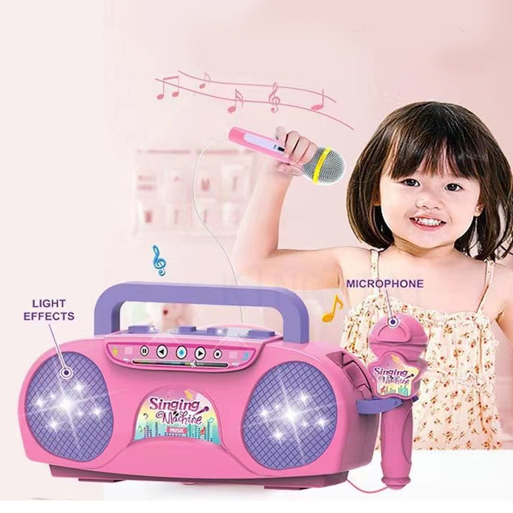 Kids Microphone Karaoke Machin - đánh giá và giá Kids Microphone Karaoke
