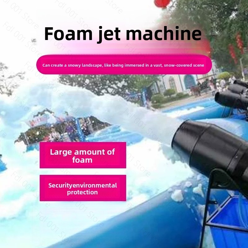 Large Moving Head Jet Foam Mac - đánh giá và giá Bubble Machine Outdoor