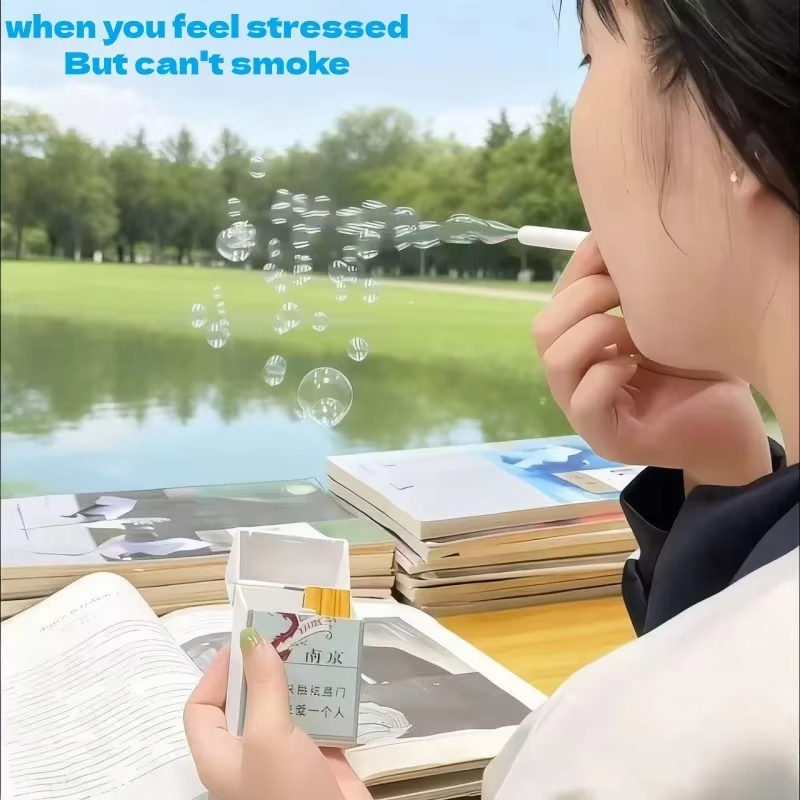 Outdoor Portable Funny Cigaret - đánh giá và giá Bubble Machine Outdoor