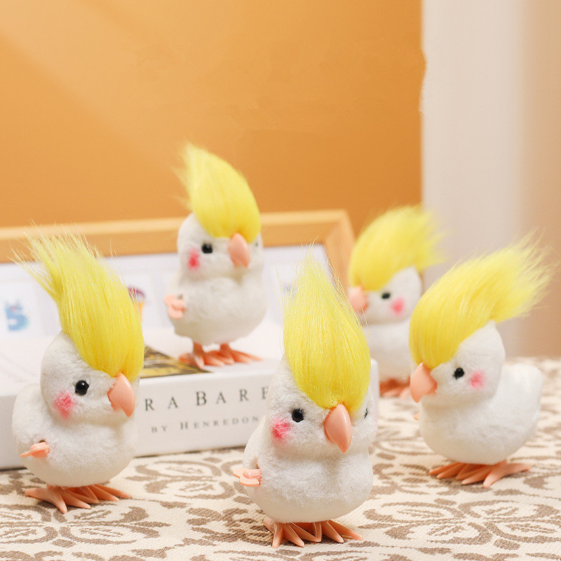 INS Kawaii Jumping Parrot Simu - đánh giá và giá Soft Plush Doll