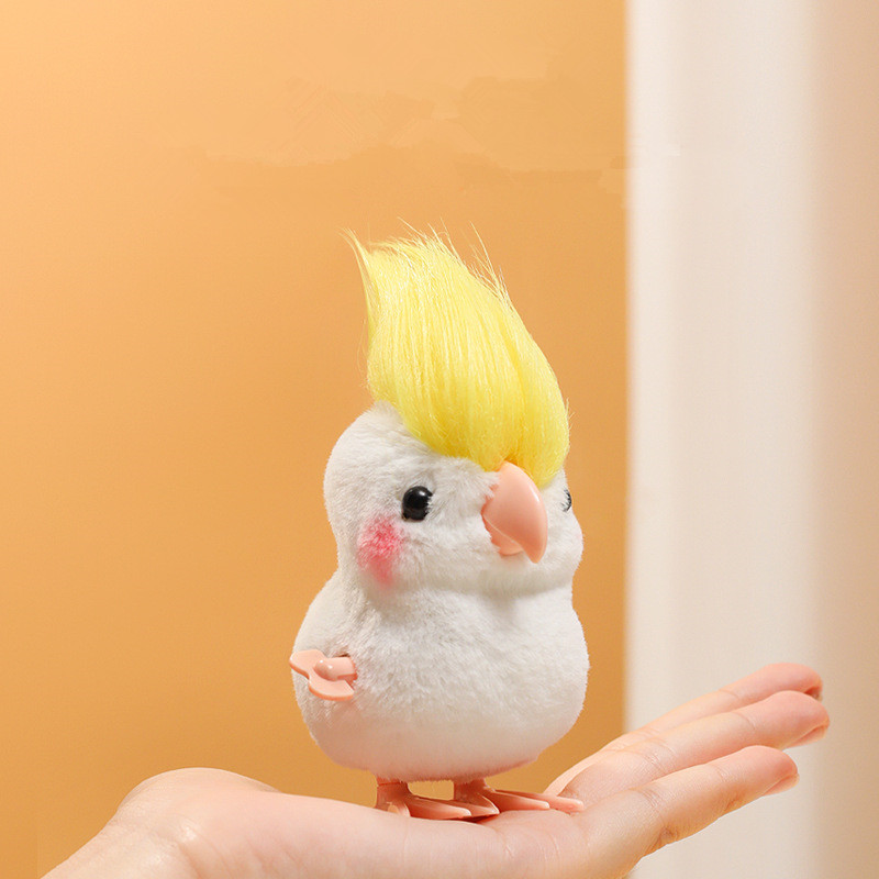 INS Kawaii Jumping Parrot Simu - đánh giá và giá Soft Plush Doll
