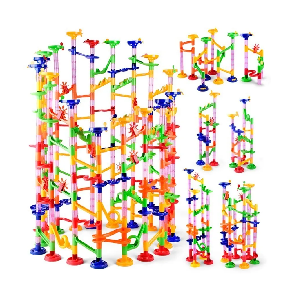 50-142PCS 3D Maze Ball Roll To - đánh giá và giá Marble Run Set