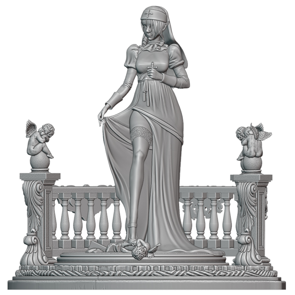 Elf Clergy Lady With Cross Orn - đánh giá và giá Kids Toys Sale