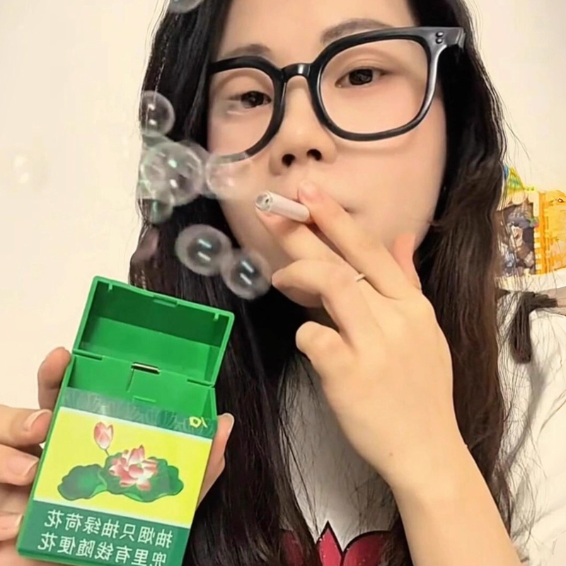 Creative Plastic Cigarette Box - đánh giá và giá Bubble Machine Outdoor
