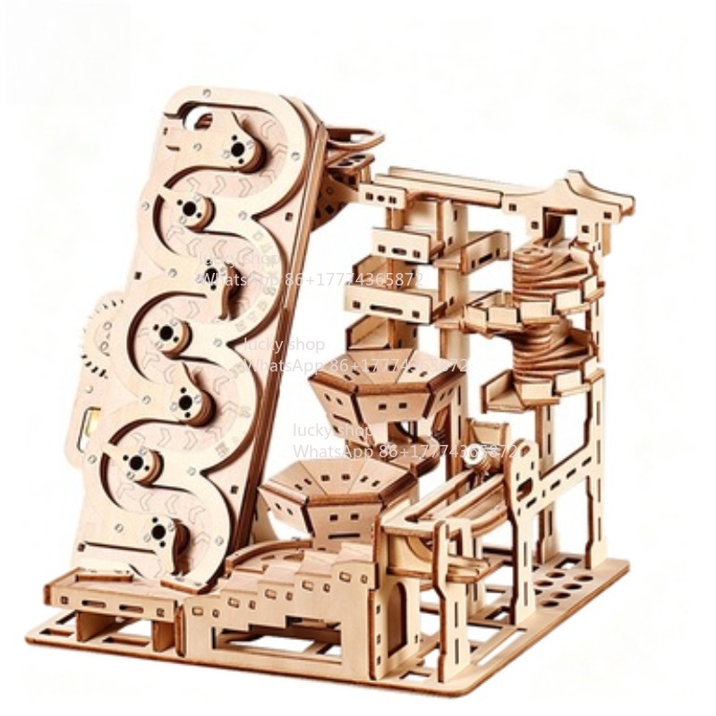 Ury 3D Wooden Puzzle Electric  - đánh giá và giá Marble Run Set
