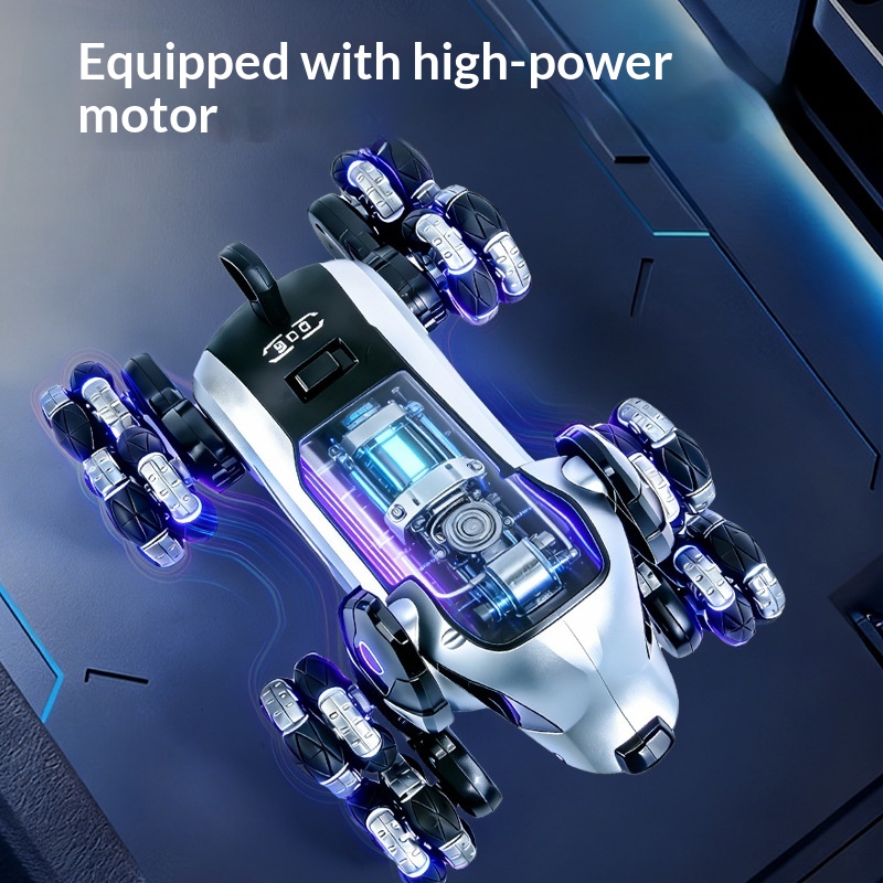 New RC Stunt Robot Dog 8 Wheel - đánh giá và giá Kids Toys Electric Car