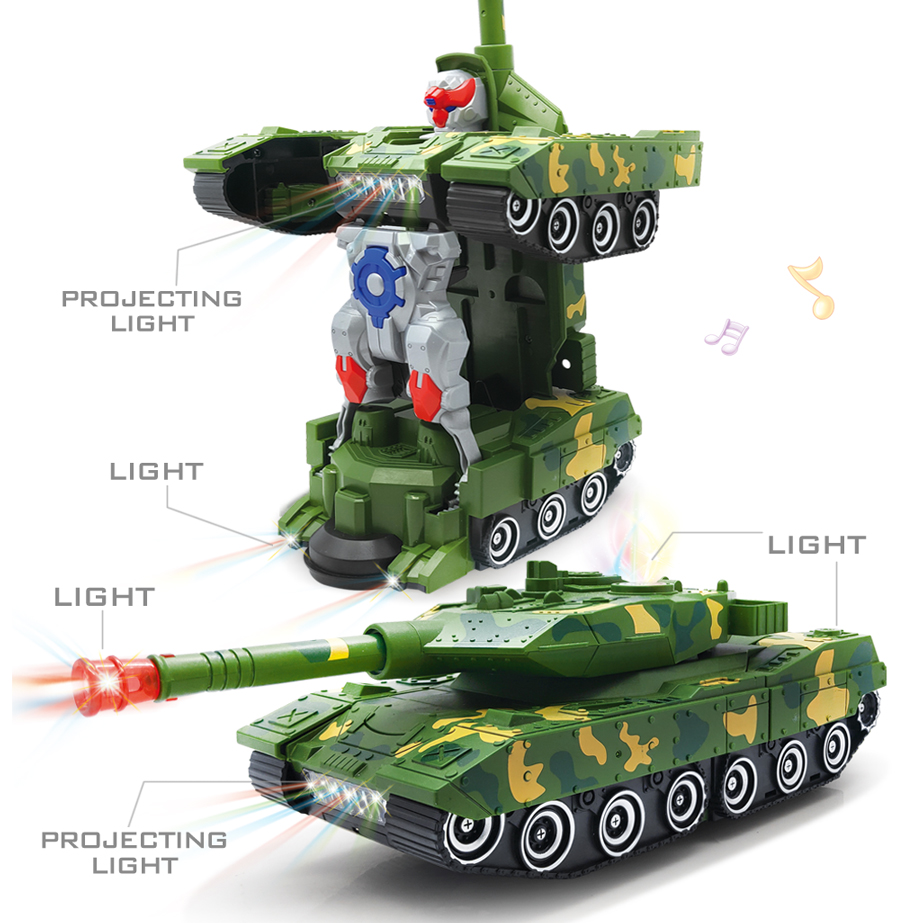 Electric Transforming Robot Ca - đánh giá và giá Kids Toys Electric Car