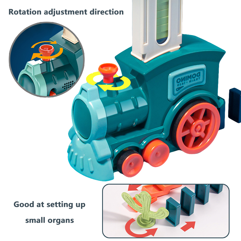 Automatic Laying Domino Train  - đánh giá và giá Kids Toys Electric Car