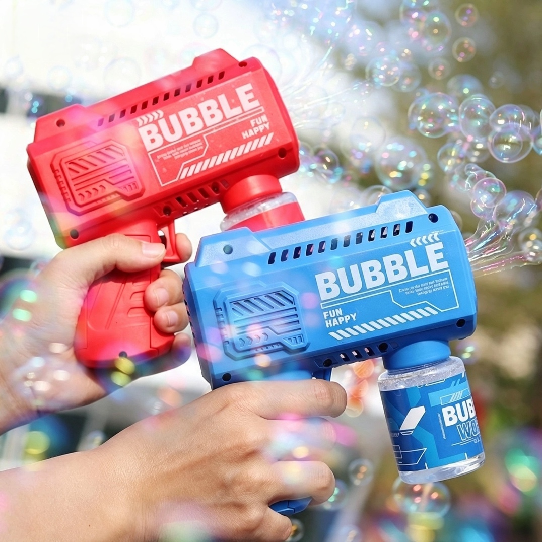 Electric Bubble Gun Soap Autom - đánh giá và giá Bubble Machine Outdoor