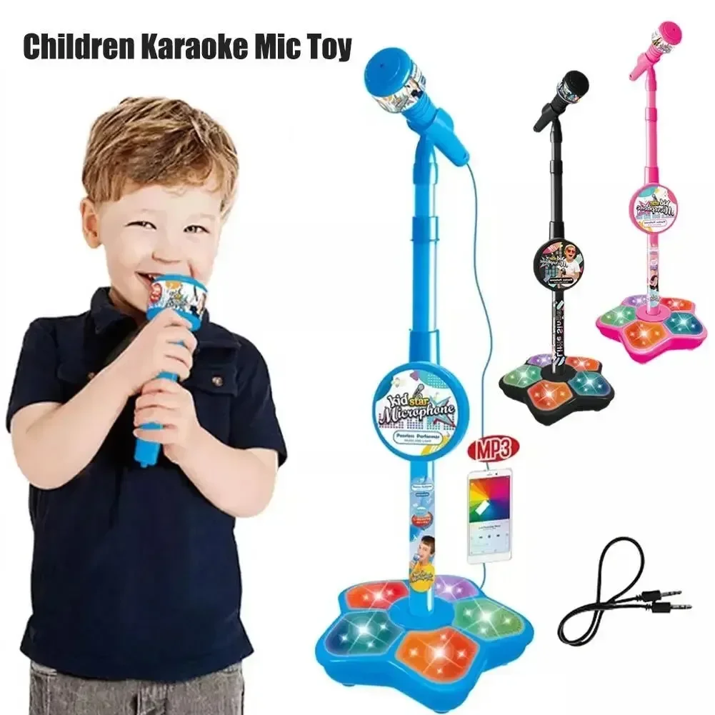 Kids Microphone with Stand Kar - đánh giá và giá Kids Microphone Karaoke