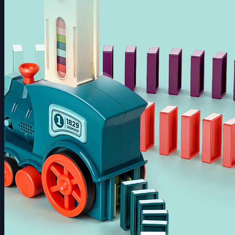 Kids Electric Domino Train Car - đánh giá và giá Kids Toys Electric Car