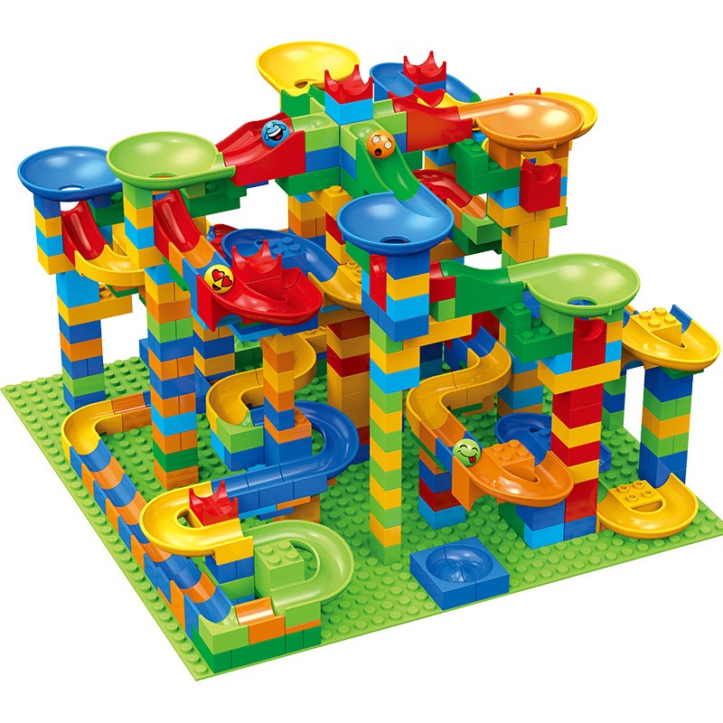 84-504PCS Marble Race Run Bloc - đánh giá và giá Marble Run Set