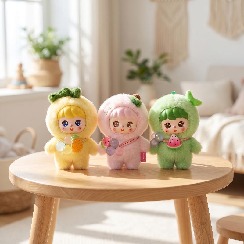 Cute Fruit Plush Doll Keychain - đánh giá và giá Kids Toys Home