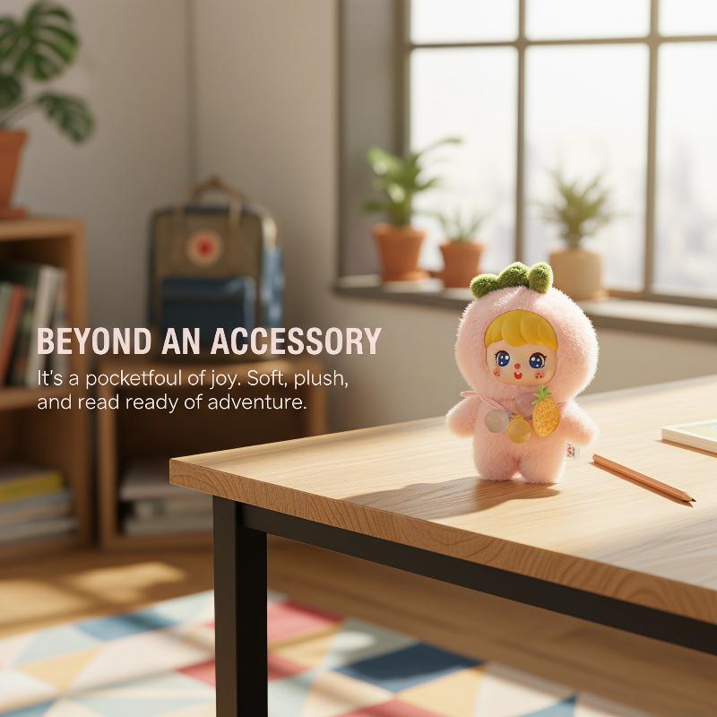 Cute Fruit Plush Doll Keychain - đánh giá và giá Kids Toys Home