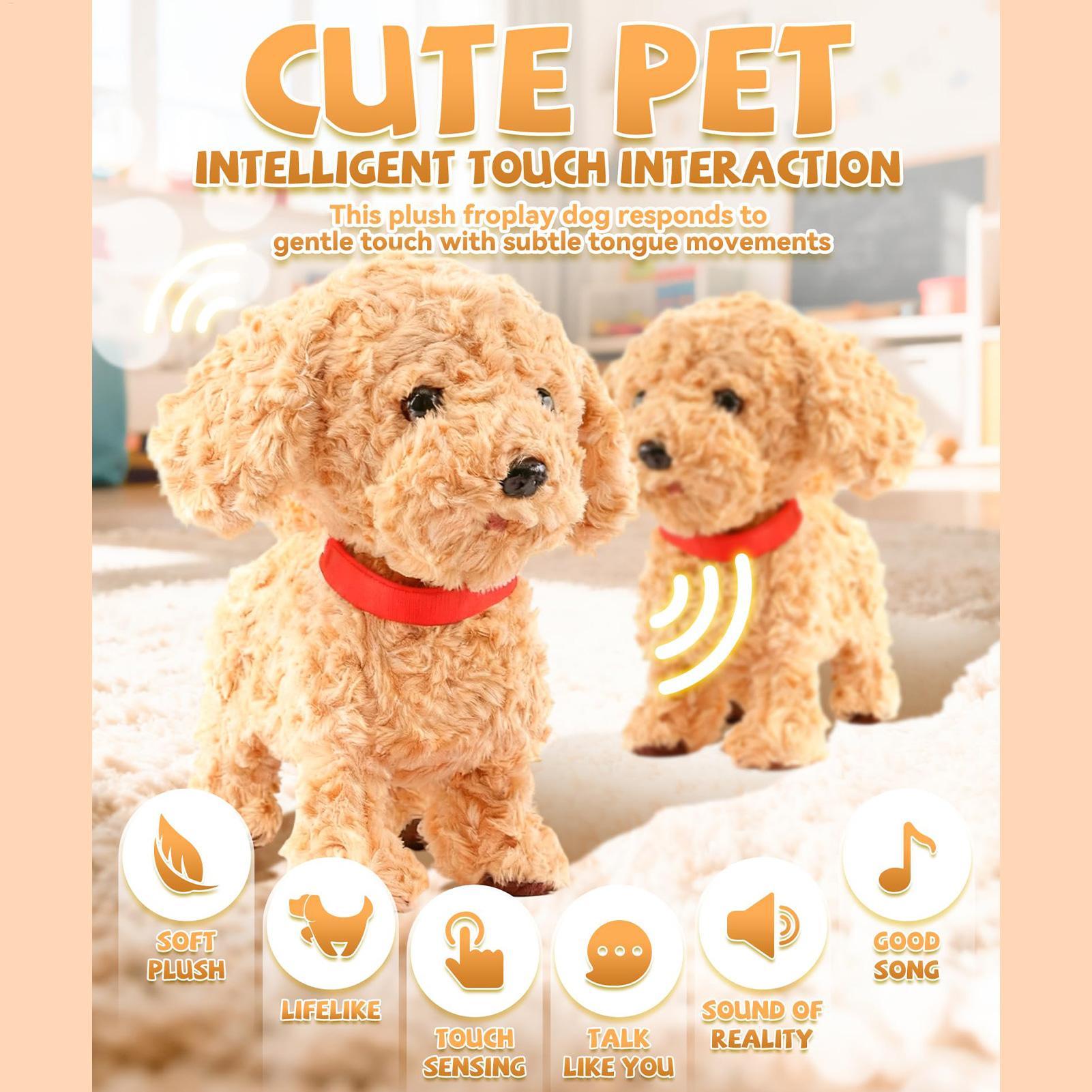 Realistic Robot Dog Plush Soft - đánh giá và giá Kids Toys Dog