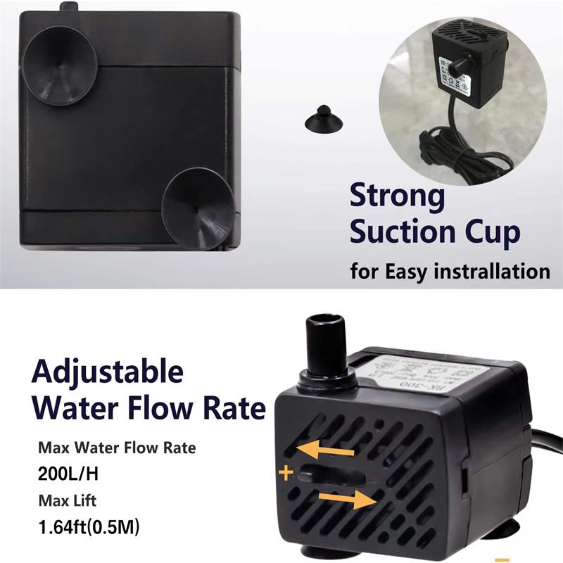 Mini Fish Tank Water Pump Easy - đánh giá và giá Bubble Machine Outdoor