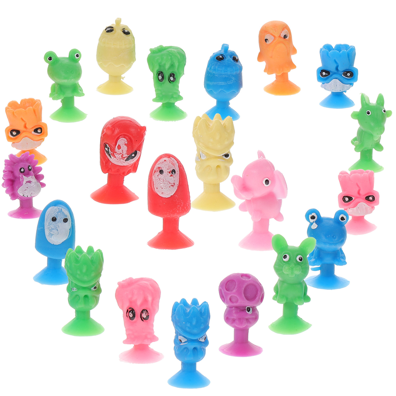 24Pcs Cartoon Plastic Mini Ani - đánh giá và giá Kids Toys Home