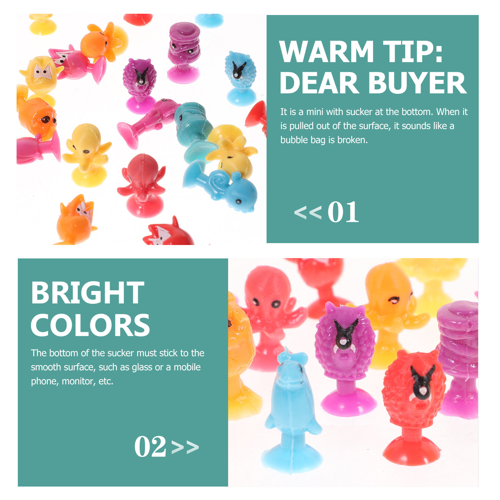 24Pcs Cartoon Plastic Mini Ani - đánh giá và giá Kids Toys Home