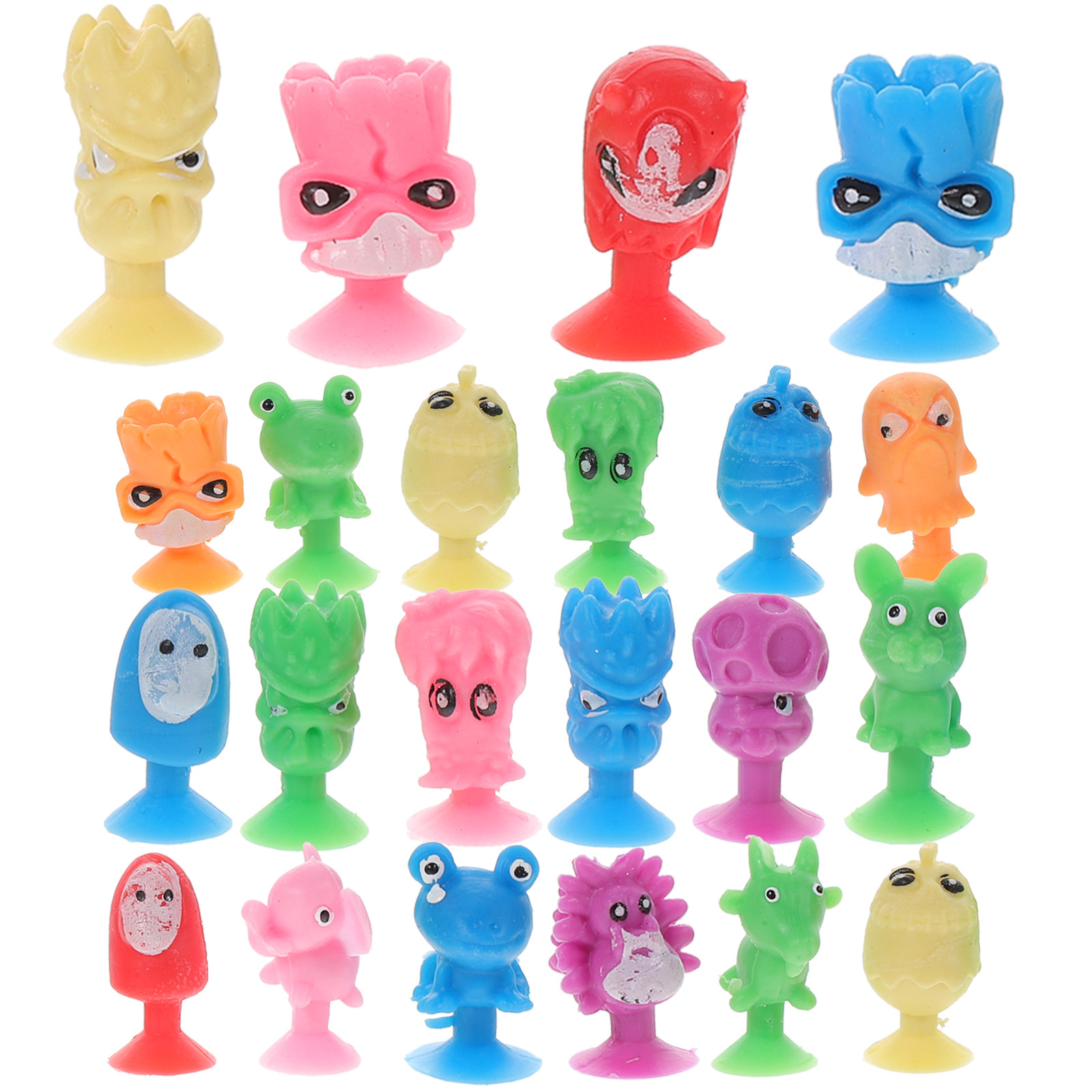 24Pcs Cartoon Plastic Mini Ani - đánh giá và giá Kids Toys Home