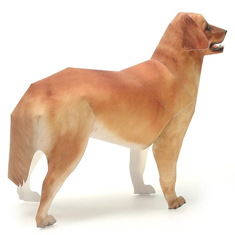 Golden Retriever Dog Paper Mod - đánh giá và giá Kids Toys Dog