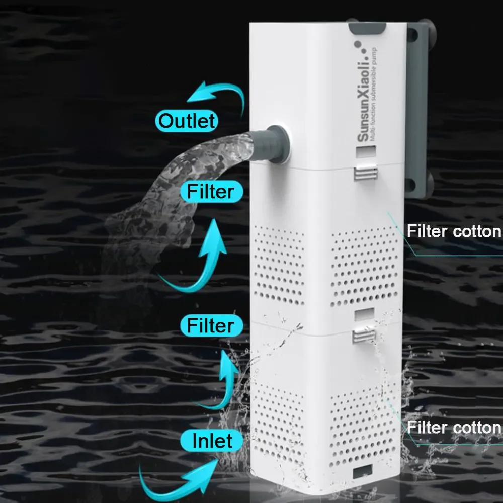3 In 1 Aquarium Filter Pump Aq - đánh giá và giá Bubble Machine Outdoor