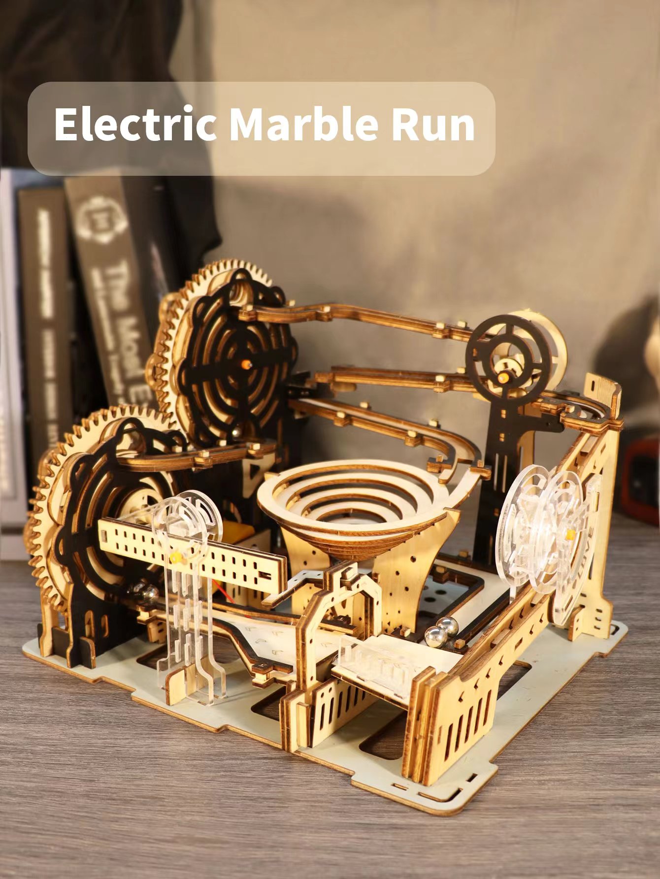 Electric 3D Wooden Puzzles Mar - đánh giá và giá Marble Run Set
