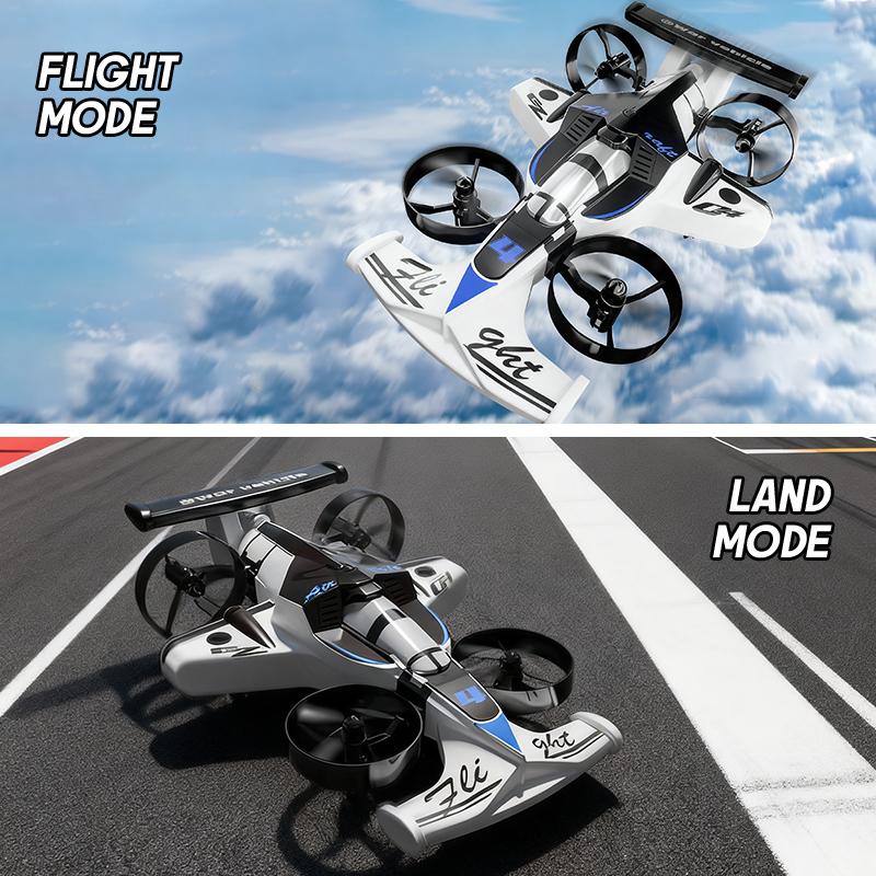 2in1 Mini Drone Air-Ground Fly - đánh giá và giá Kids Toys Electric Car
