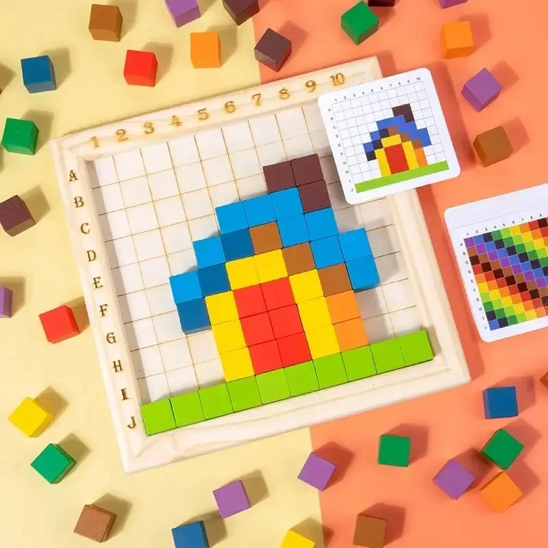 Montessori Color Counting Buil - đánh giá và giá Kids Toys Under 100