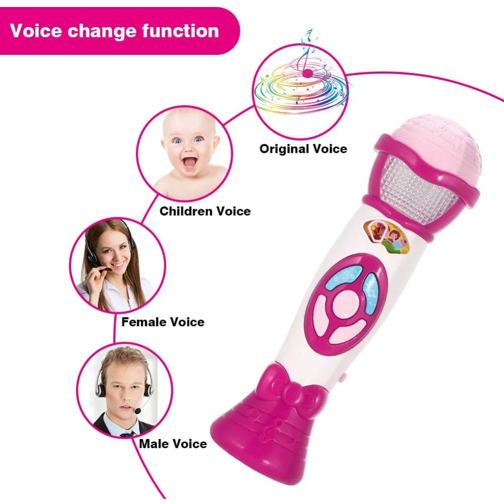 Microphone for Kids Voice Chan - đánh giá và giá Kids Microphone Karaoke