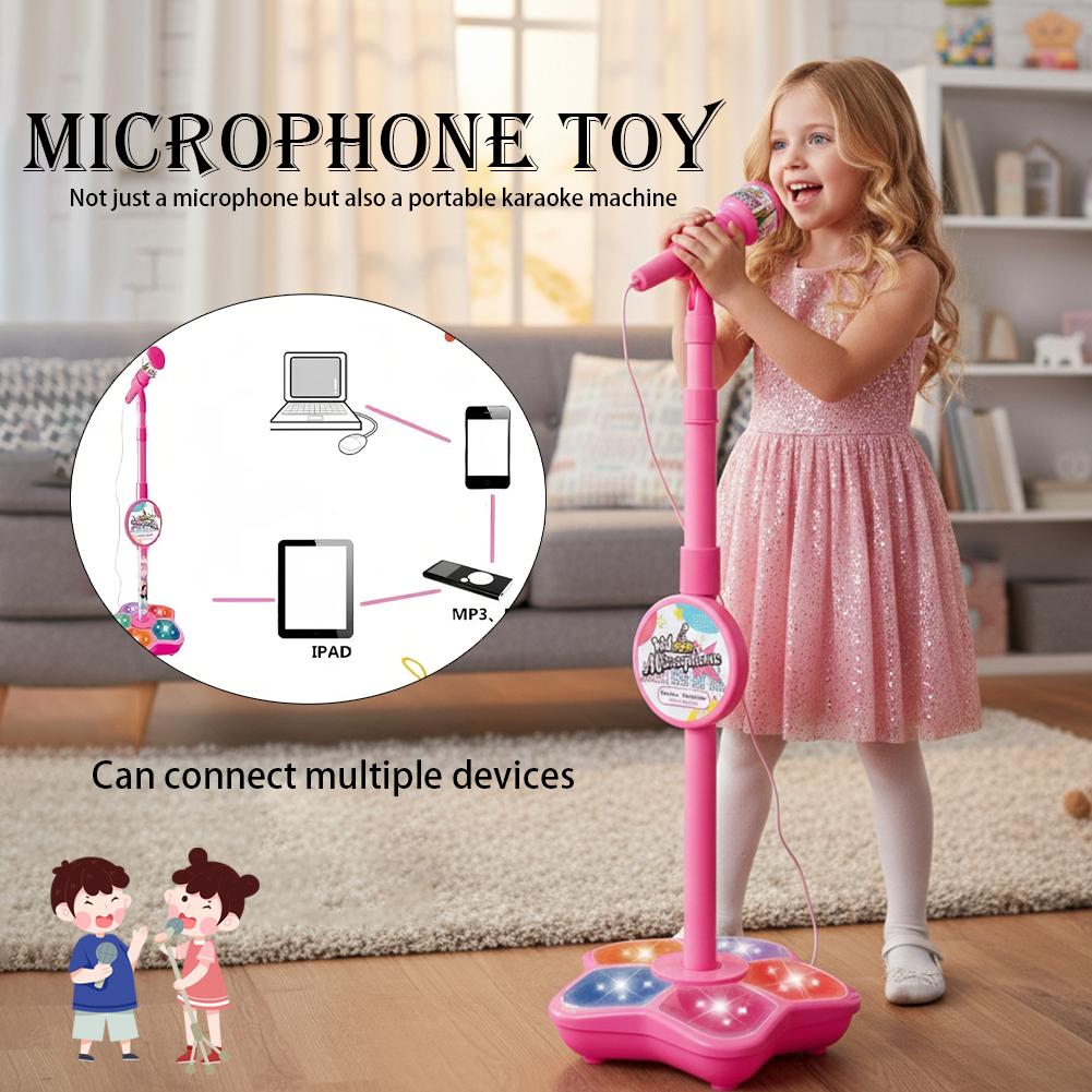 Kids Microphone with Stand Kar - đánh giá và giá Kids Microphone Karaoke