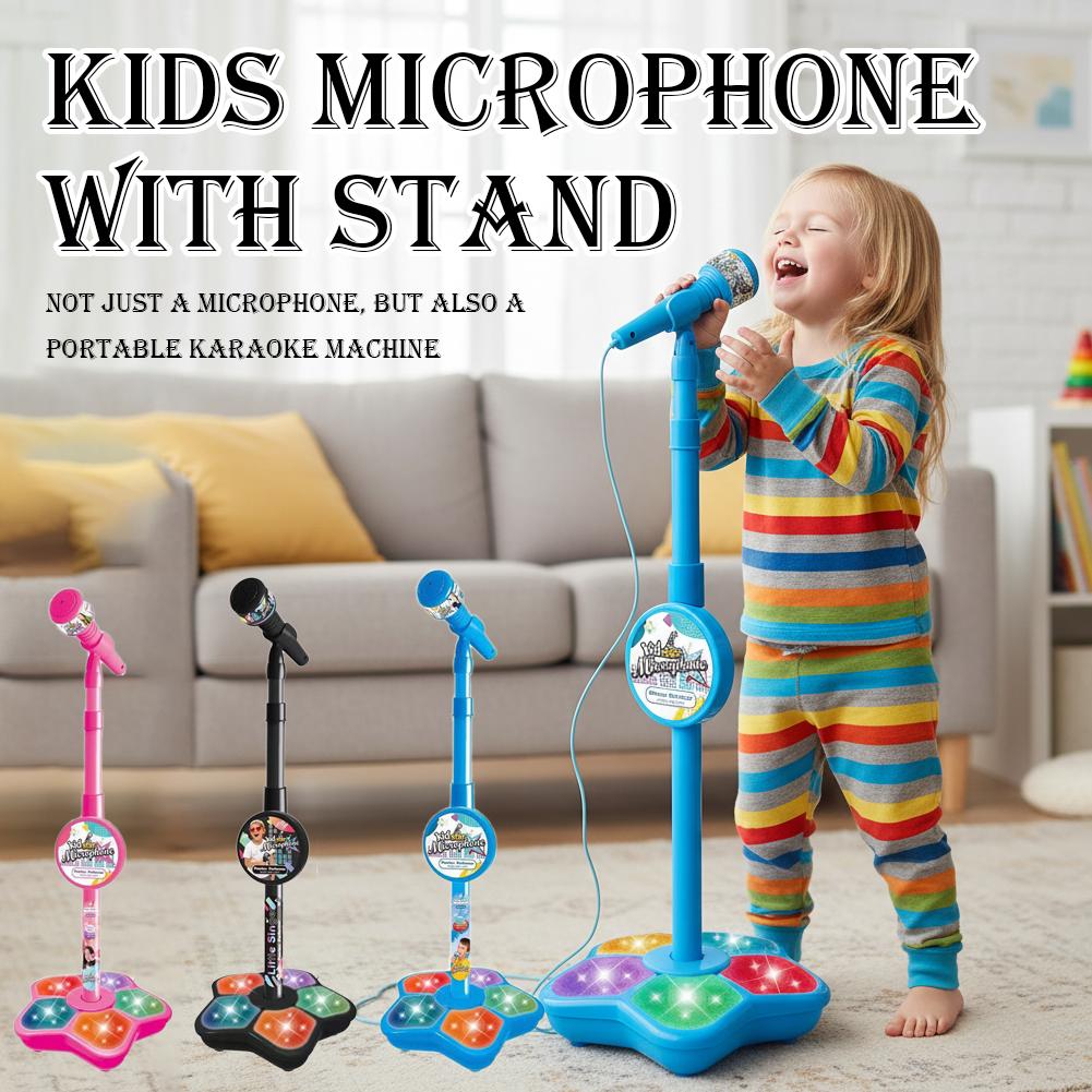 Kids Microphone with Stand Kar - đánh giá và giá Kids Microphone Karaoke
